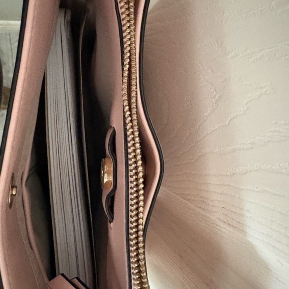 Nine West Pink Vegan Leather Shoulder Bag - Picture 3 of 13